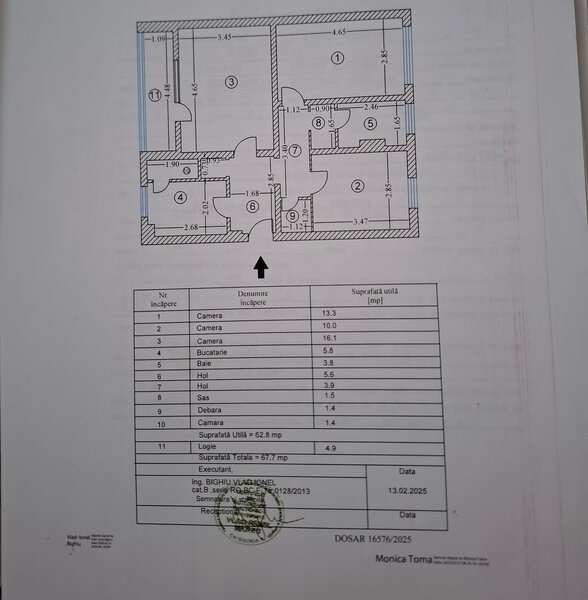 Alexandru Obregia Proprietar, vand ap 3 camere, cf 1, dec,
